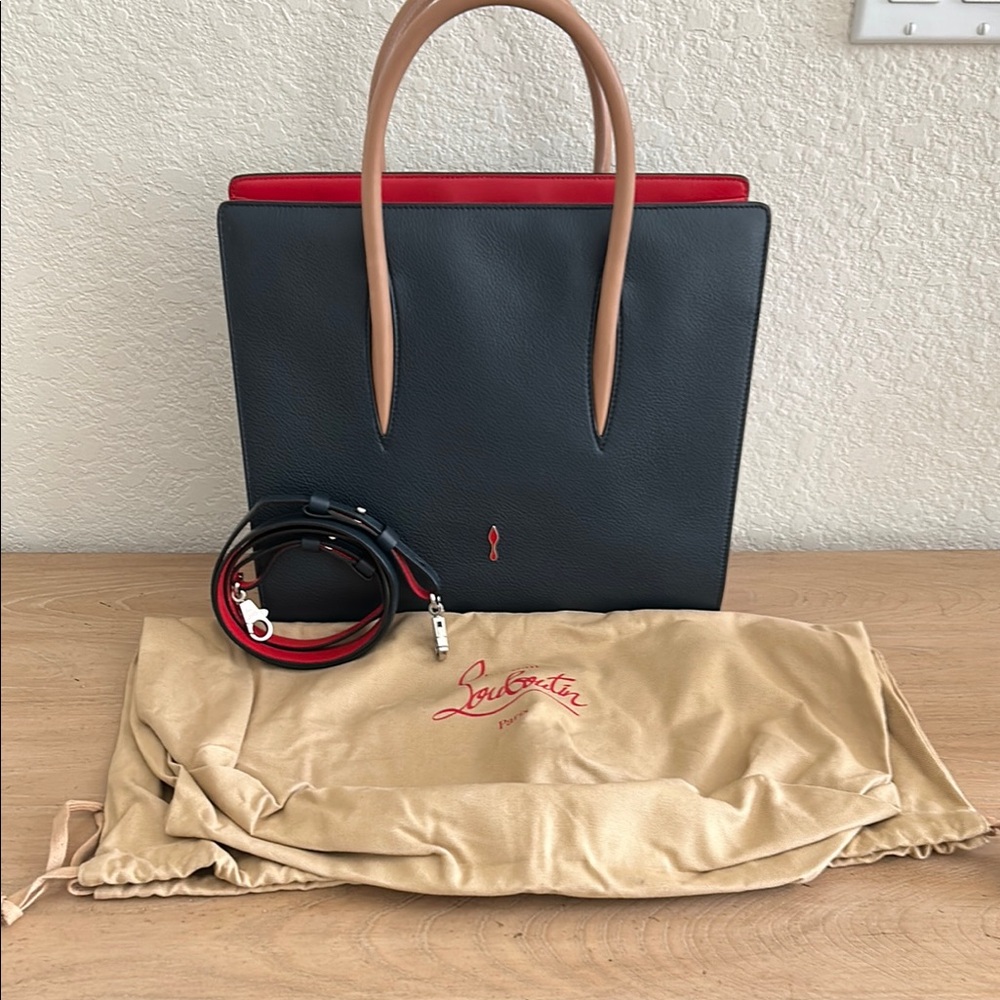 Christian Louboutin Black and Red Women's Bag
